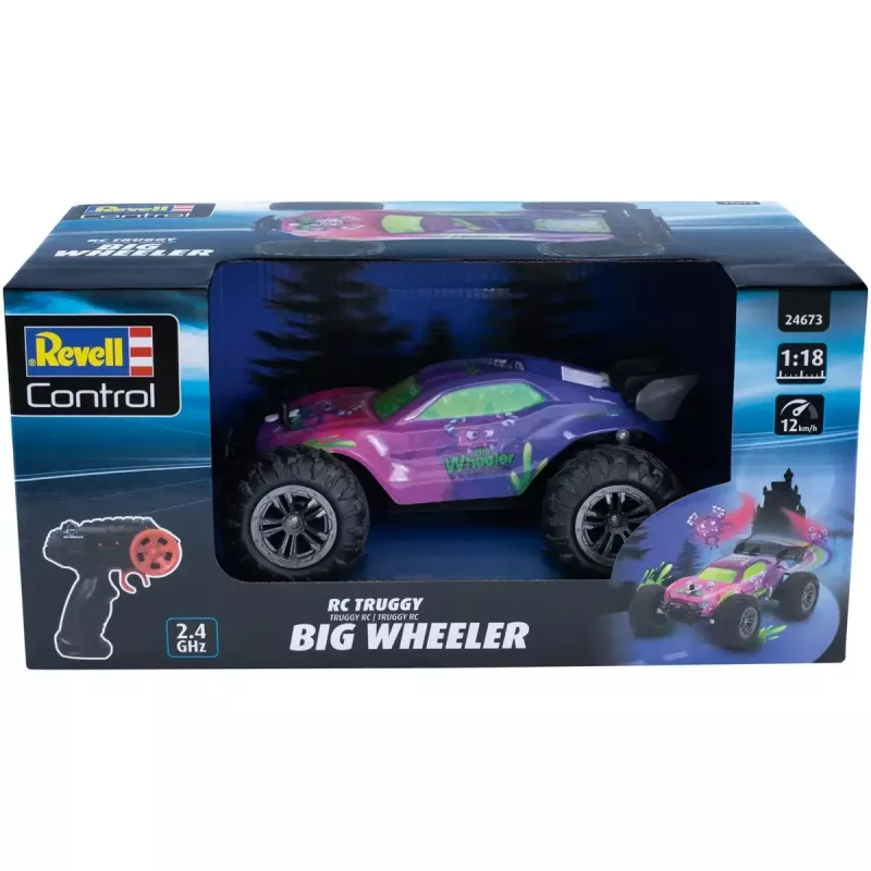 Tālvadības automašīna REVELL Big Wheeler 24673 1:10 mērogā bezceļa