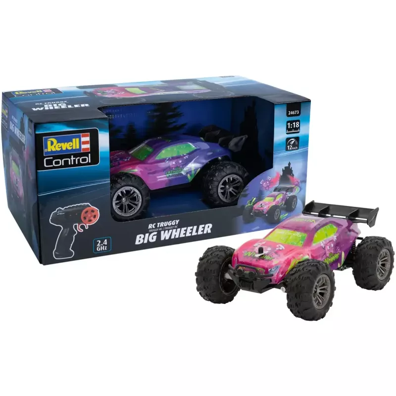 Tālvadības automašīna REVELL Big Wheeler 24673 1:10 mērogā bezceļa