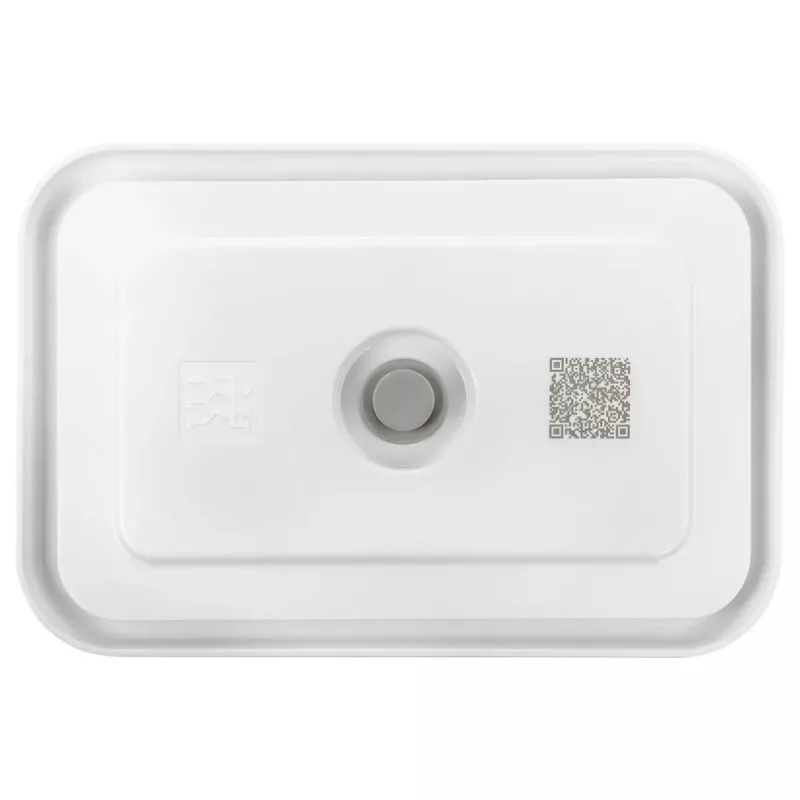 Pārtikas uzglabāšanas kaste ZWILLING FRESH & SAVE Taisnstūra stikla 1.6 L, ar noņemamu plastmasas fiksējamu vāku, piemērota cepeškrāsnij un mikroviļņu krāsnij