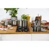 ZWILLING Multi Pot TrueFlow 66920-004-0 — nerūsējošā tērauda katls ar stikla vāku, piemērots mazgāšanai trauku mašīnā un lietošanai cepeškrāsnī, derīgs halogēnām plīts virsmām