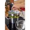 ZWILLING Multi Pot TrueFlow 66920-004-0 — nerūsējošā tērauda katls ar stikla vāku, piemērots mazgāšanai trauku mašīnā un lietošanai cepeškrāsnī, derīgs halogēnām plīts virsmām