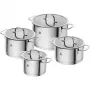 ZWILLING Multi Pot TrueFlow 66920-004-0 — nerūsējošā tērauda katls ar stikla vāku, piemērots mazgāšanai trauku mašīnā un lietošanai cepeškrāsnī, derīgs halogēnām plīts virsmām