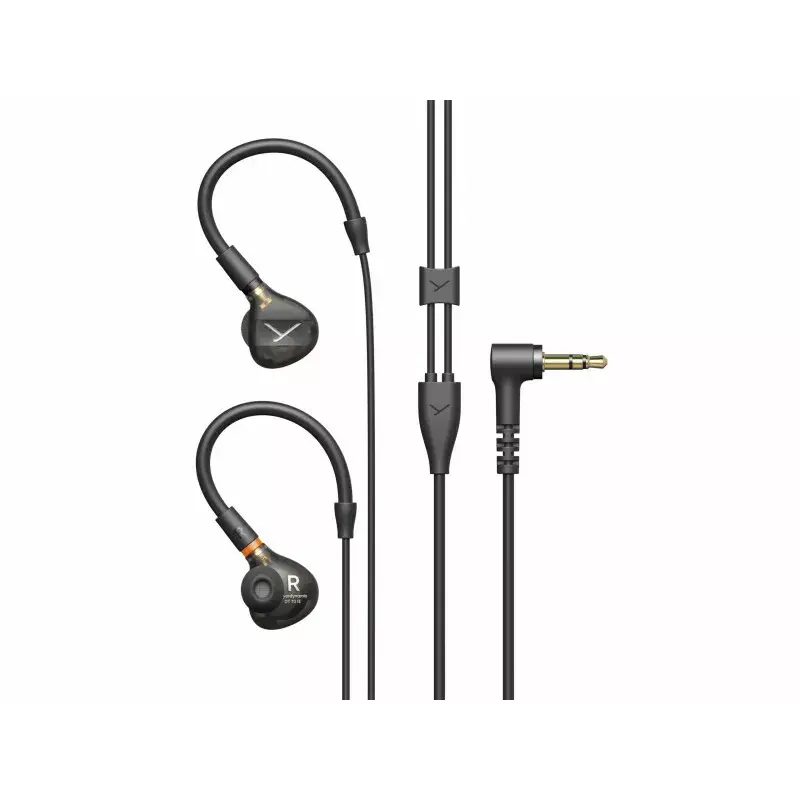 Ievietojamās austiņas Beyerdynamic DT 70 IE — noņemams kabelis, 3,5 mm ligzda, melna