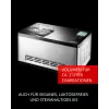 Unold 48845 saldējuma aparāts Kompresora saldējuma aparāts 2 L 180 W Melna, Nerūsējošais tērauds