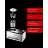 Unold 48845 saldējuma aparāts Kompresora saldējuma aparāts 2 L 180 W Melna, Nerūsējošais tērauds