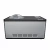 Unold 48845 saldējuma aparāts Kompresora saldējuma aparāts 2 L 180 W Melna, Nerūsējošais tērauds