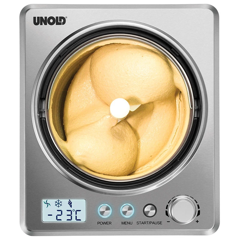 Unold Pro Plus kompresora saldējuma aparāts 2,5 L 250 W nerūsējošais tērauds