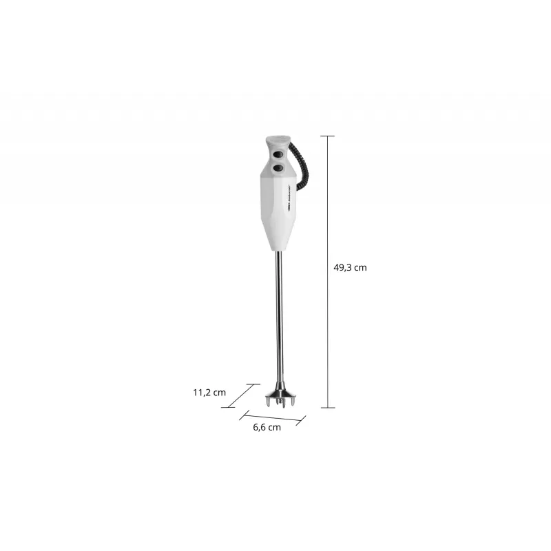 ESGE G 350 Gastro Max, iegremdējamais blendētājs, 3,5 m, 350 W, pelēks, balts