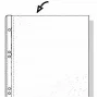 Rexel A6 PP KABATA 80 MIKRONU AUGŠĒJĀ ATVĒRŠANA RELJEFĒTA, A6, Caurspīdīga, 125 mm, 20 mm, 150 mm, 109 g