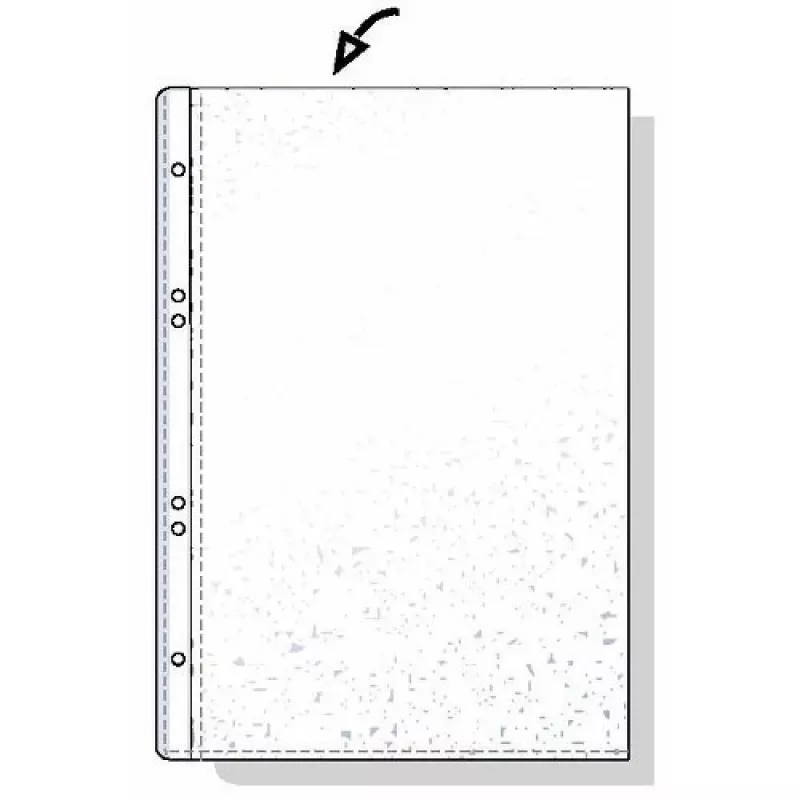 Rexel A6 PP KABATA 80 MIKRONU AUGŠĒJĀ ATVĒRŠANA RELJEFĒTA, A6, Caurspīdīga, 125 mm, 20 mm, 150 mm, 109 g