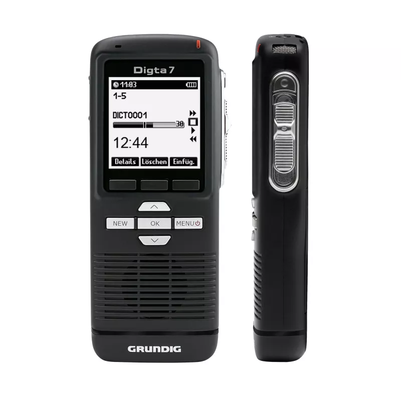 Grundig Digta 7 Stand-Alone Kit iekšējā atmiņa un zibatmiņas karte melnā krāsā