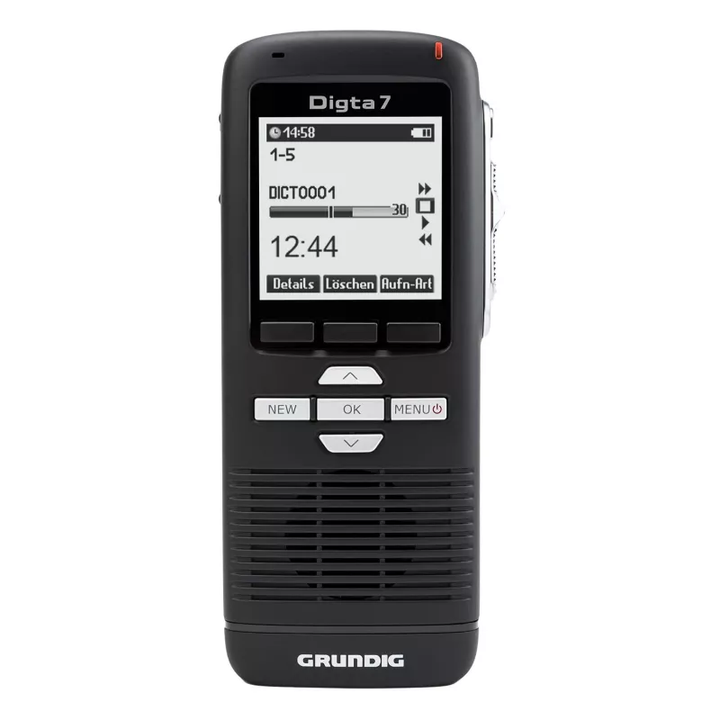 Grundig Digta 7 Stand-Alone Kit iekšējā atmiņa un zibatmiņas karte melnā krāsā