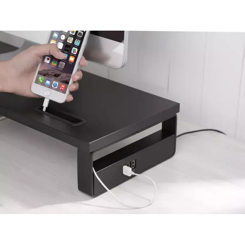 Equip 650881 galda monitora statīvs ar USB
