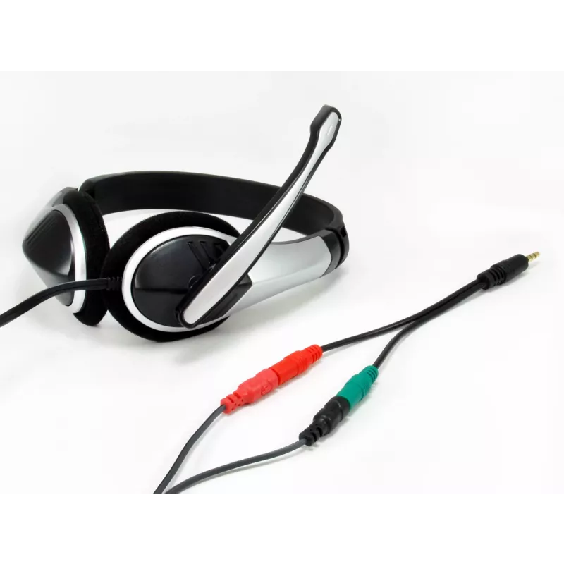 Equip 147943 audio kabelis 1,5 m 2 x 3,5 mm 3,5 mm Melns