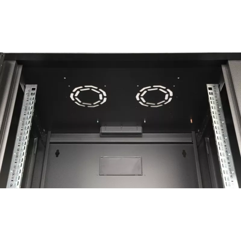 Equip Pro Mount 19 inch skapis, 12U, 600X450MM, RAL9005 melns
