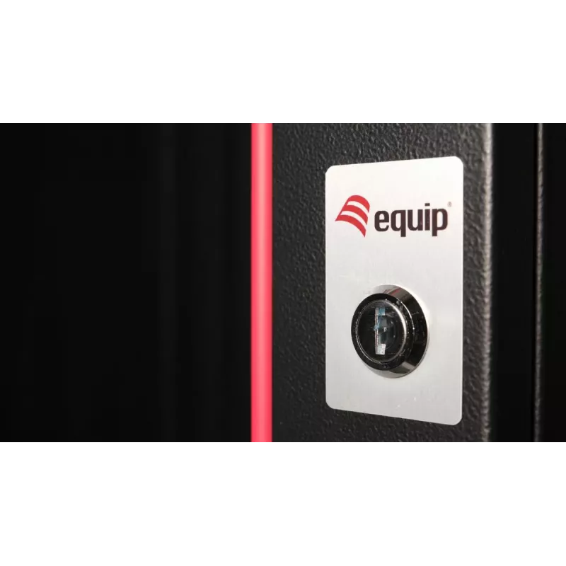 Equip Pro Mount 19 inch skapis, 12U, 600X450MM, RAL9005 melns
