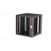 Pie sienas stiprināma iekārta Equip Pro Mount 19 inch Skapis 12U 600X600MM Melns