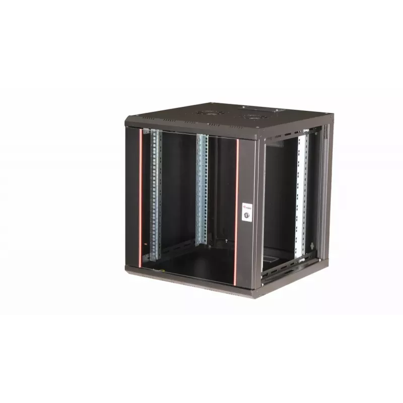 Pie sienas stiprināma iekārta Equip Pro Mount 19 inch Skapis 12U 600X600MM Melns