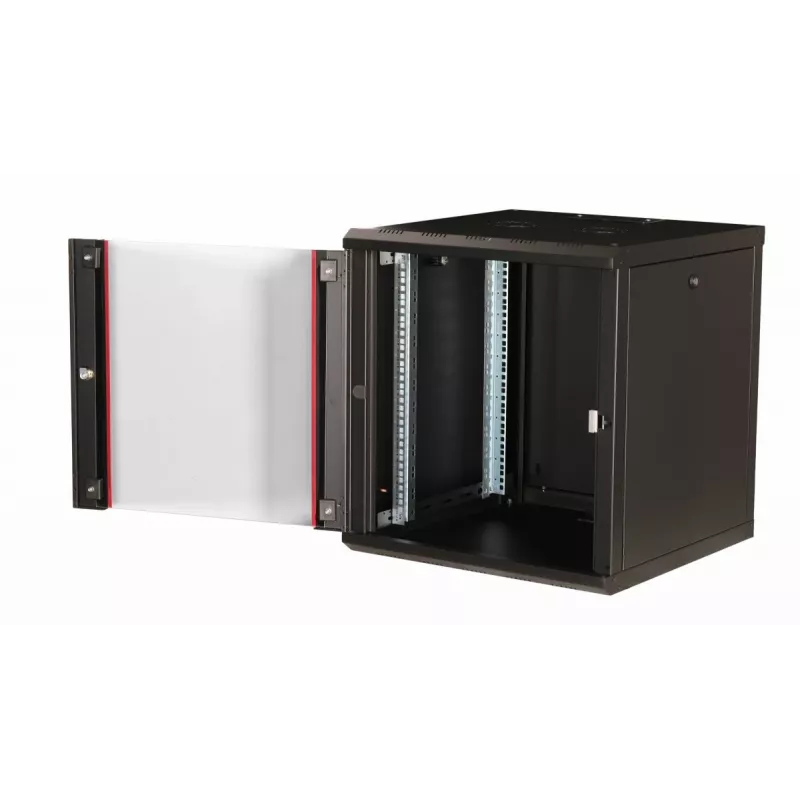 Pie sienas stiprināma iekārta Equip Pro Mount 19 inch Skapis 12U 600X600MM Melns