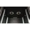 Pie sienas stiprināma iekārta Equip Pro Mount 19 inch Skapis 12U 600X600MM Melns