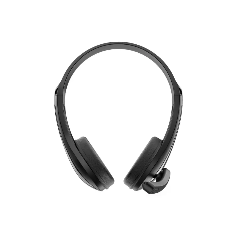 Vadu austiņas CONCEPTRONIC POLONA06B3T, stereo 3.5 mm, trokšņu slāpējošs mikrofons, supraaurālas, 20–20000 Hz, 1,8 m kabelis, melnas