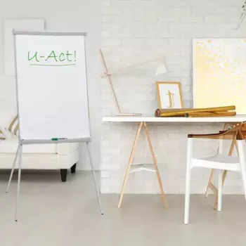 Flip Chart Freestanding Franken FC93 700 x 1000 mm Pelēks