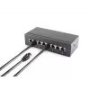 Tīkla kabelis S/CONN 08-41015 melns 0,5m Cat8.1 F/FTP