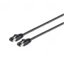 Tīkla kabelis S/CONN 08-41015 melns 0,5m Cat8.1 F/FTP