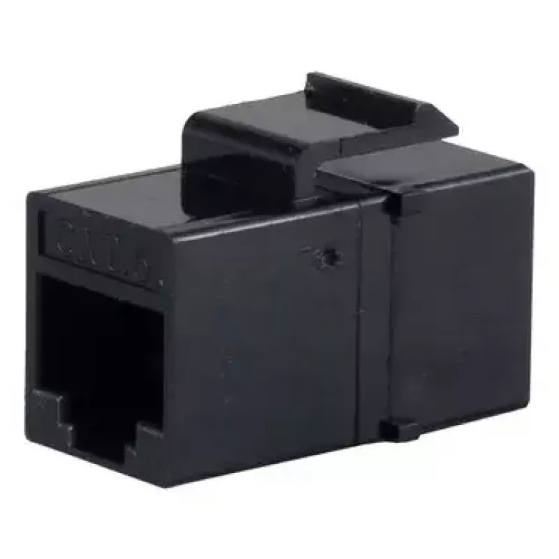 Keystone modulis ShiverPeaks S/CONN 08-10006 plakans melns RJ-45