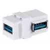 Keystone Module ShiverPeaks S/CONN 08-10042 leņķveida USB A balta