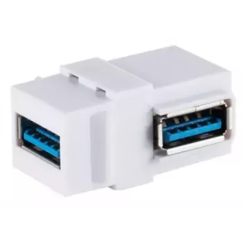 Keystone Module ShiverPeaks S/CONN 08-10042 leņķveida USB A balta