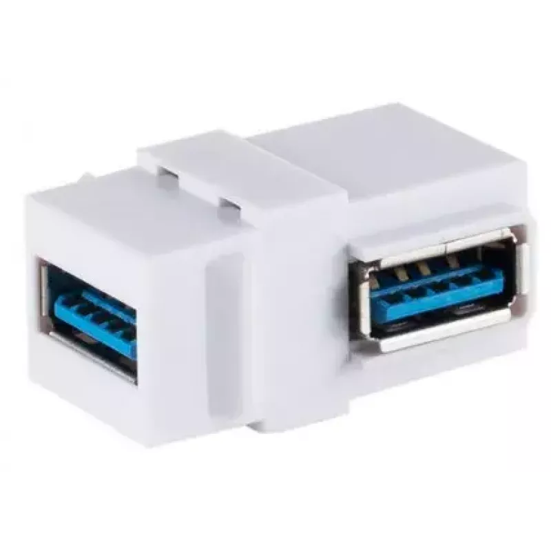 Keystone Module ShiverPeaks S/CONN 08-10042 leņķveida USB A balta