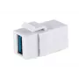 Keystone Module ShiverPeaks S/CONN 08-10042 leņķveida USB A balta