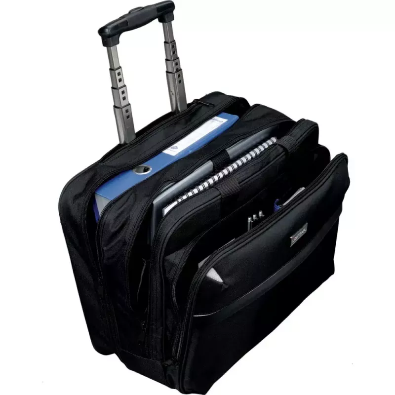Čemodāns ar riteņiem Lightpak 46099 portatīvā datora soma 38,1 cm (15 collu) melna