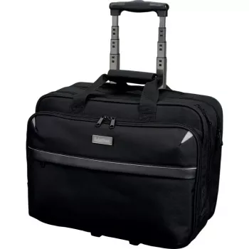 Čemodāns ar riteņiem Lightpak 46099 portatīvā datora soma 38,1 cm (15 collu) melna