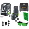 Līnijas līmeņrādis Laserliner PocketCross-Laser 2G Horizontāls Vertikāls Daudzkrāsu