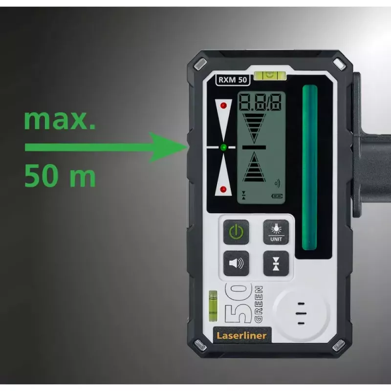 Lāzera attāluma mērītājs Laserliner RangeXtender M50 melns 50 m diapazons