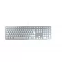 Cherry CHERRY KC 6000C FOR MAC tastatūra, vadu, USB, QWERTY, šķērveida slēdži, sudraba, 1,8 m