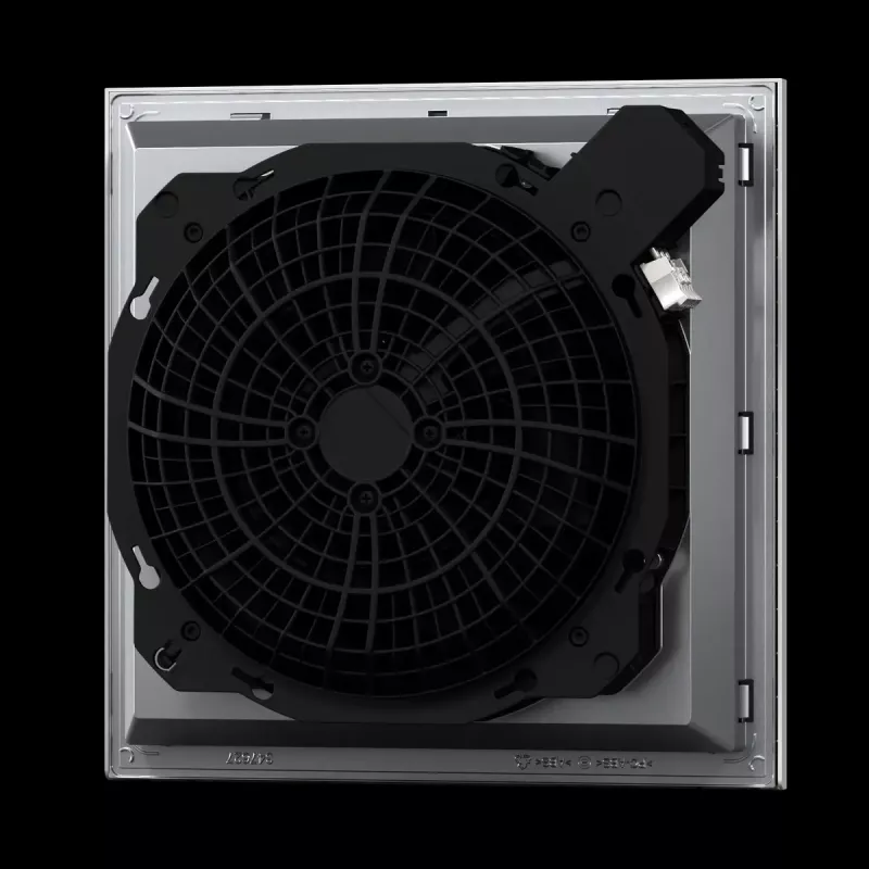 Plaukta piederums Rittal 3244.800 iebūvējamais ventilators 770 m³/h, 1 ventilators, plastmasas korpusa, balts