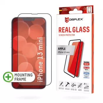 Displex Full Cover ekrāna aizsargs Apple iPhone 13 mini rūdīts stikls