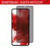 Displex privātuma ekrāna aizsargs (10H) Samsung Galaxy S22/S23, Eco montāžas rāmis, privātuma filtrs