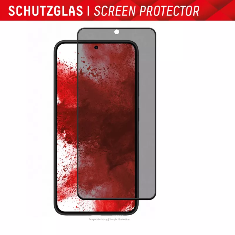 Displex privātuma ekrāna aizsargs (10H) Samsung Galaxy S22/S23, Eco montāžas rāmis, privātuma filtrs