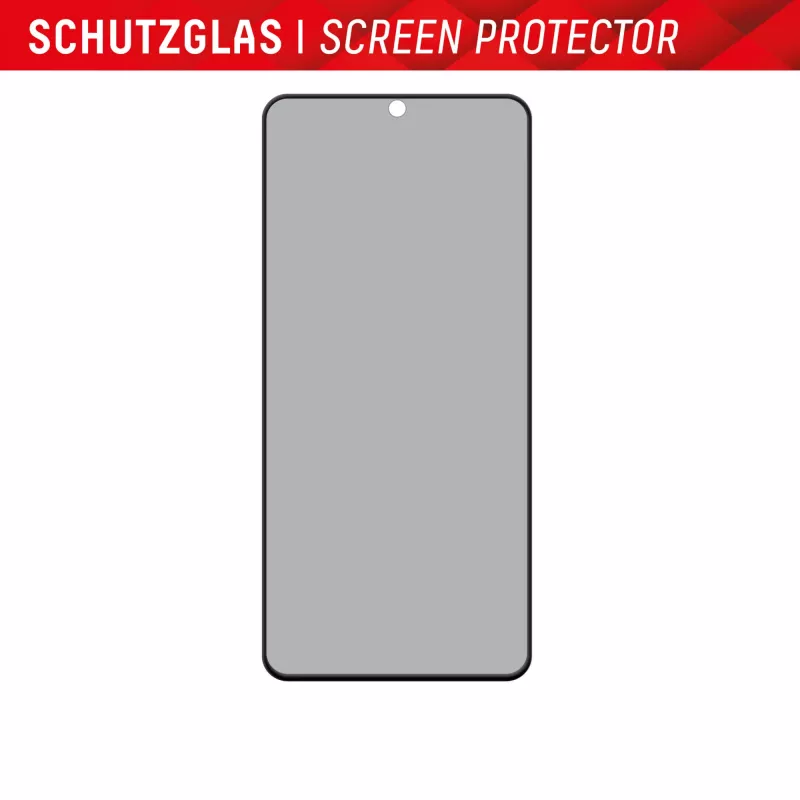 Displex privātuma ekrāna aizsargs (10H) Samsung Galaxy S22/S23, Eco montāžas rāmis, privātuma filtrs