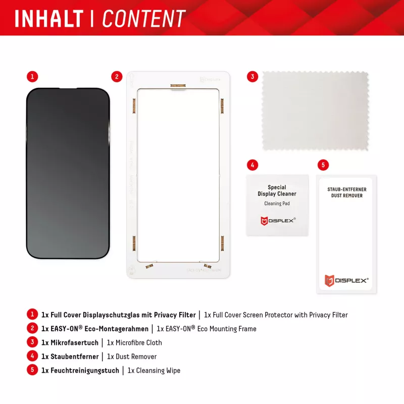 Displex privātuma ekrāna aizsargs (10H) Samsung Galaxy S22/S23, Eco montāžas rāmis, privātuma filtrs