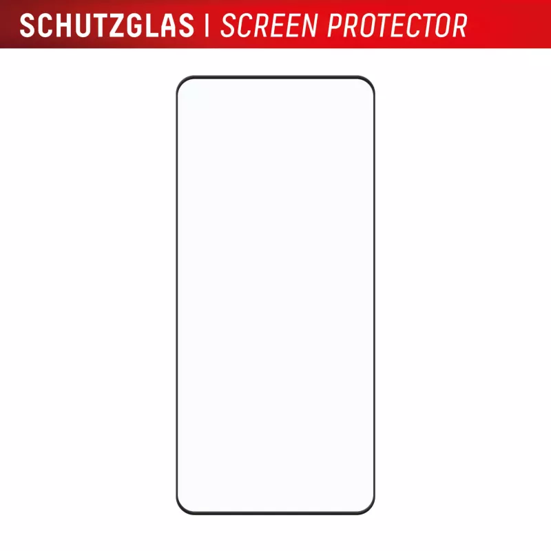Displex Premium ekrāna aizsargs (pilns pārklājums, 10H) Xiaomi Redmi Note 13 Pro+/Note 14 Pro(+), EASY-ON® Eco montāžas rāmis, pilns pārklājums