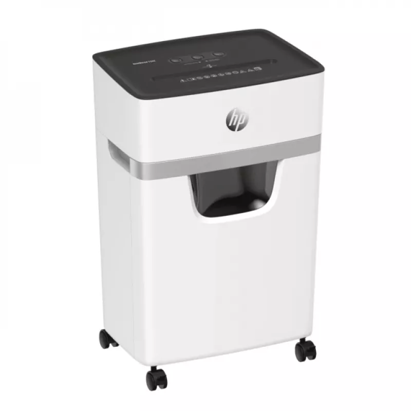 HP OneShred 15CC papīra smalcinātājs Daļiņu griezuma smalcināšana 65 dB 22 cm Balts