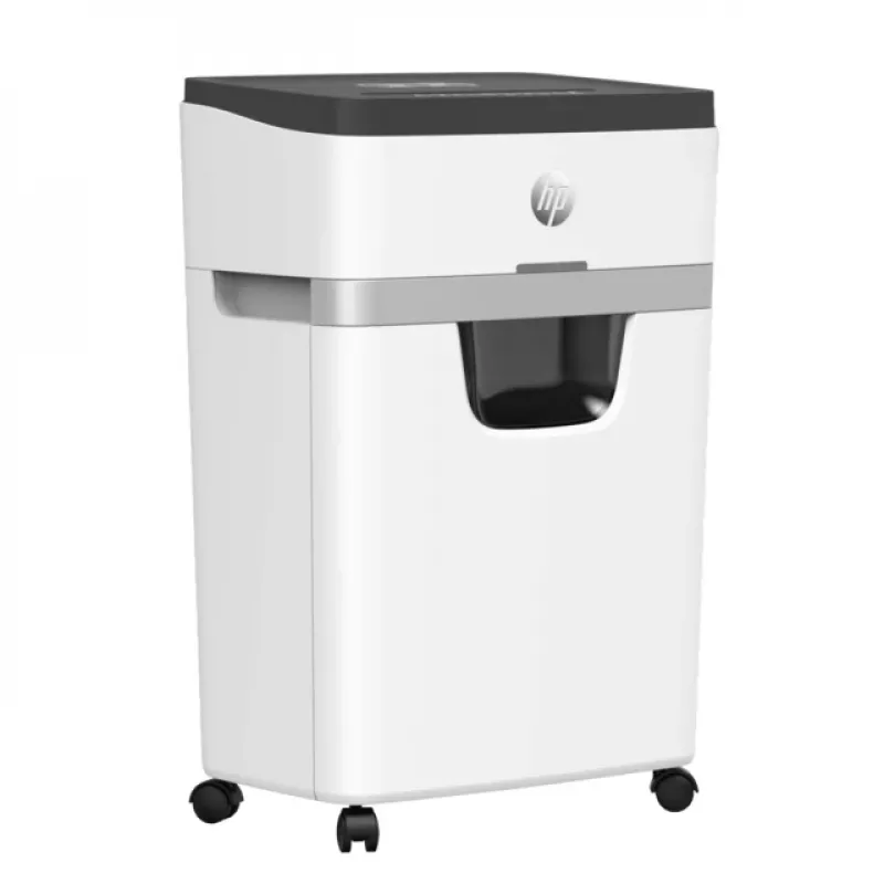 Papīra smalcinātājs HP OneShred 12MC micro-cut 2x15 mm 12 lapu 25 L 65 dB 220 mm Balts
