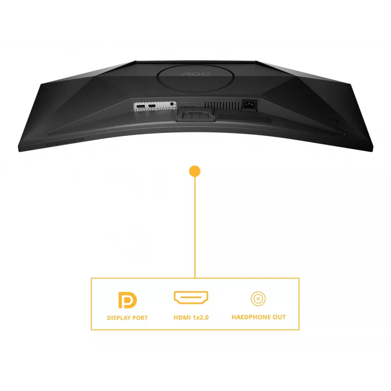 AOC B3 CU34B3E datora monitors 86.4 cm (34 collas) 3440 x 1440 pikseļi Wide Quad HD LED Melns