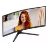 AOC B3 CU34B3E datora monitors 86.4 cm (34 collas) 3440 x 1440 pikseļi Wide Quad HD LED Melns