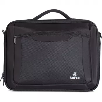 TERRA 1510025 portatīvā datora soma 39,6 cm (15,6 collu) augšējās ielādes soma melna